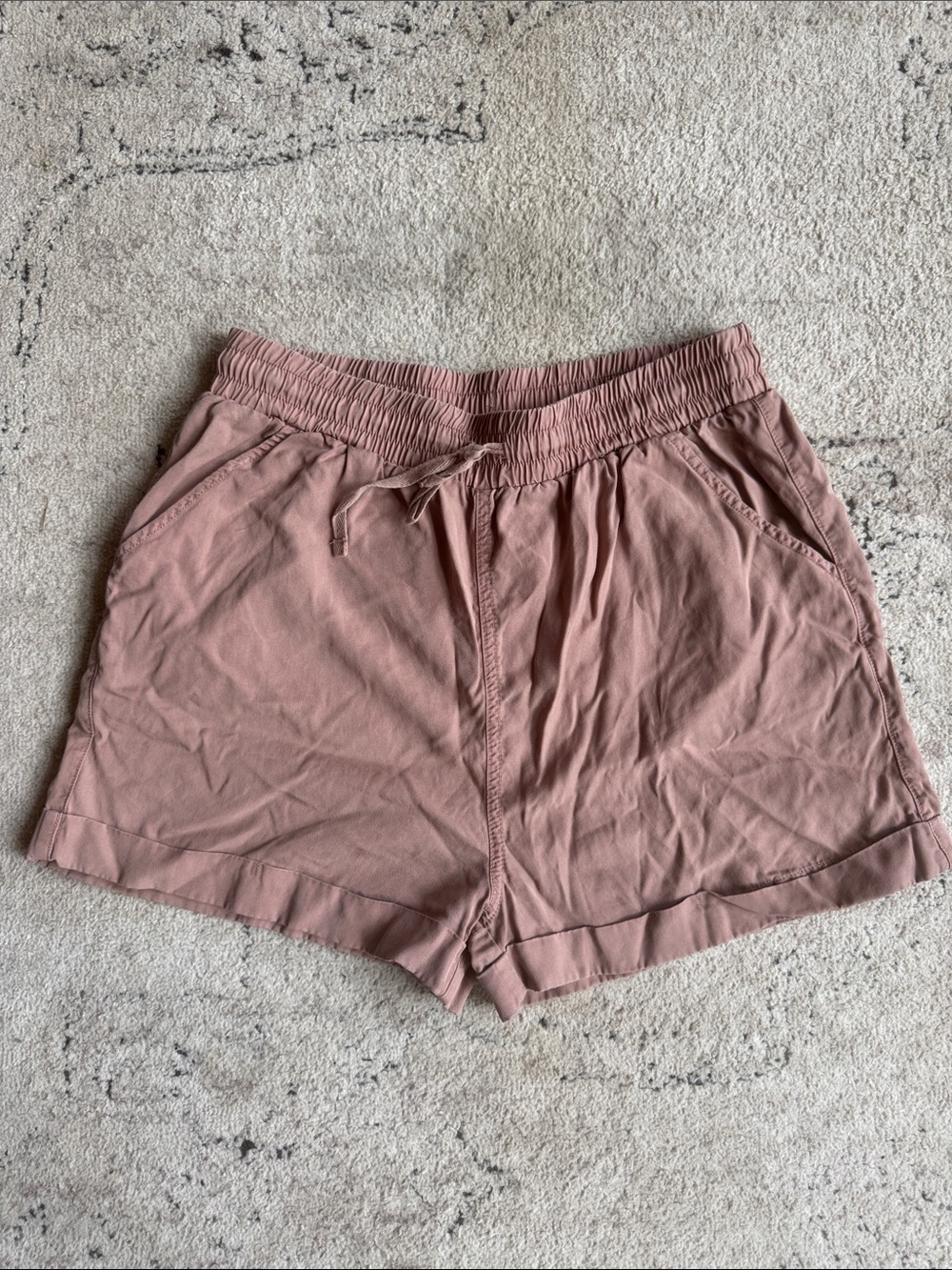 Universal Thread Women's Mauve Drawstring Lounge Shorts